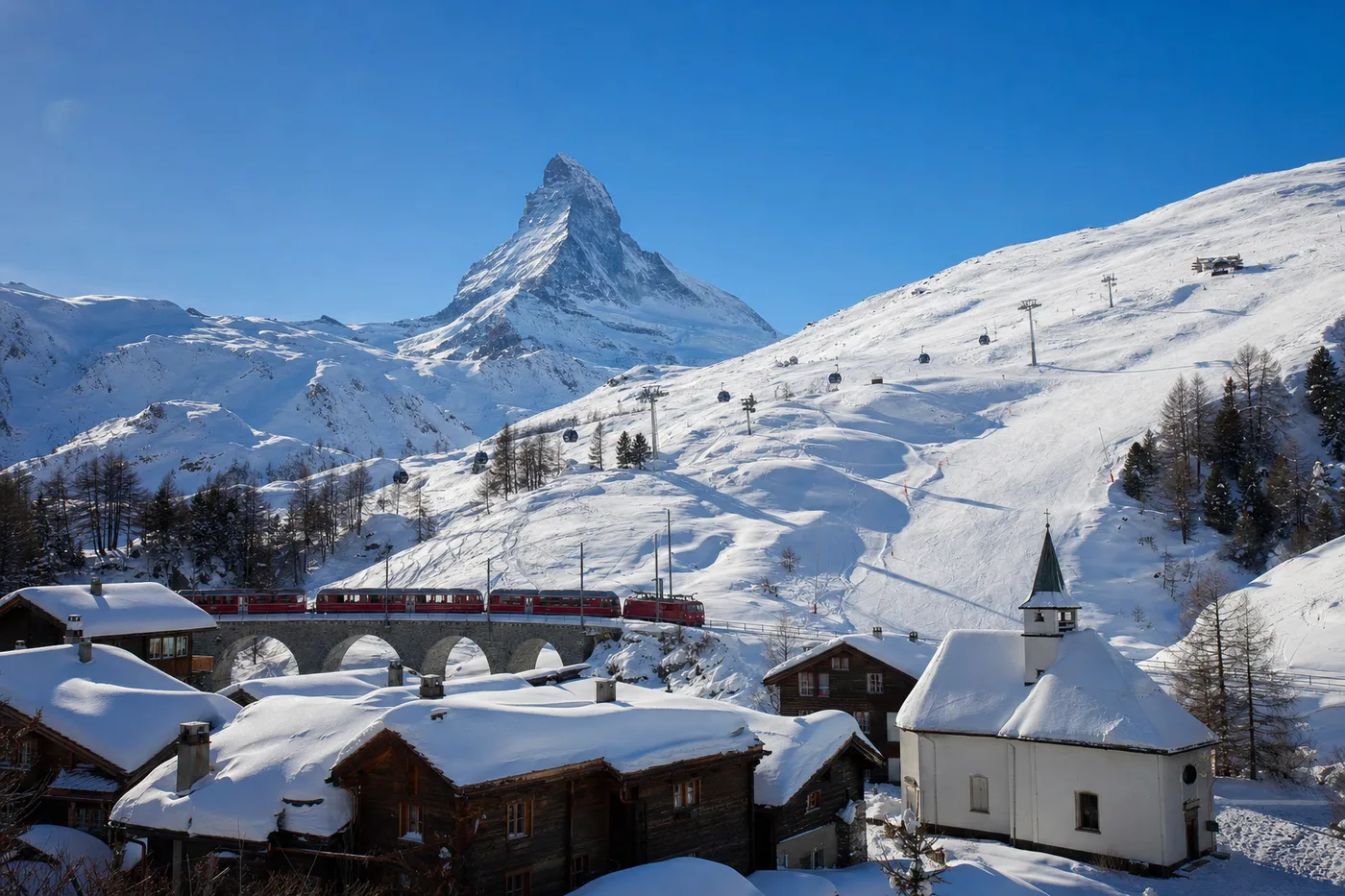Skiurlaub in der Schweiz