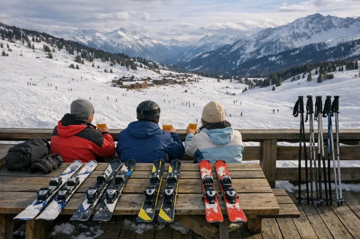 Skifahren in La Toussuire
