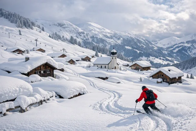 Skiurlaub in Damüls