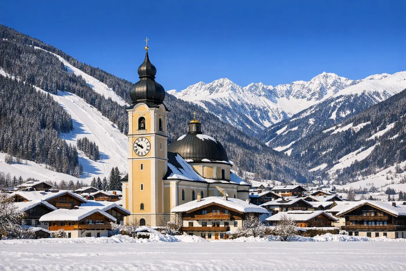Skiurlaub in Zell am Ziller i Österreich