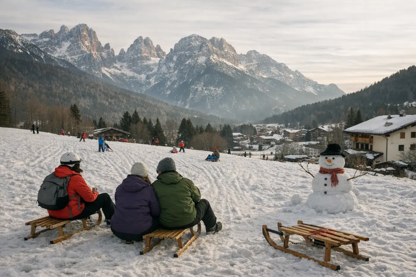 Skifahren in Andalo