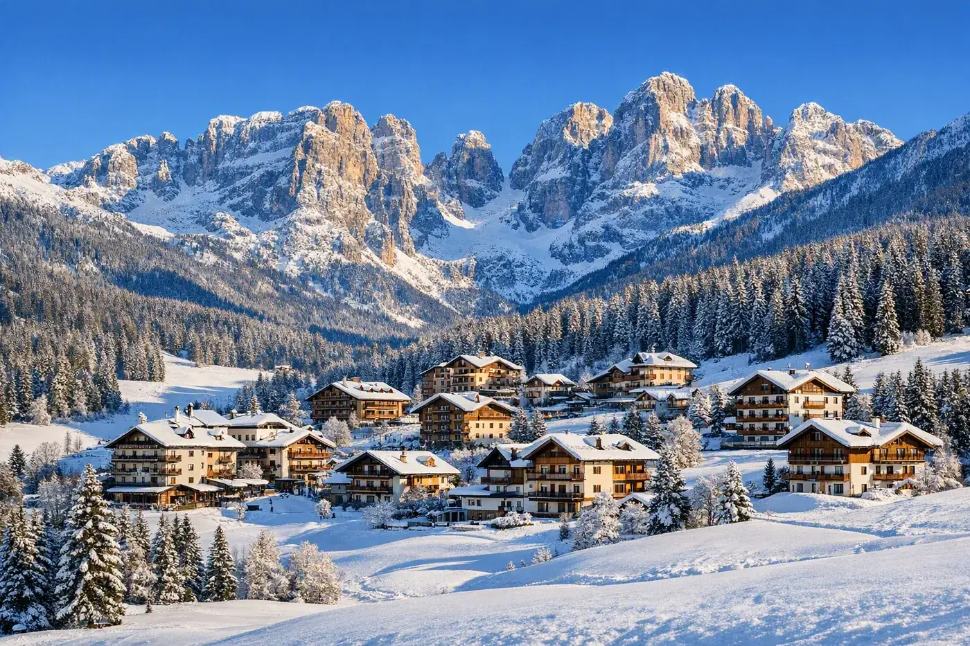Skiurlaub in Andalo i Italien