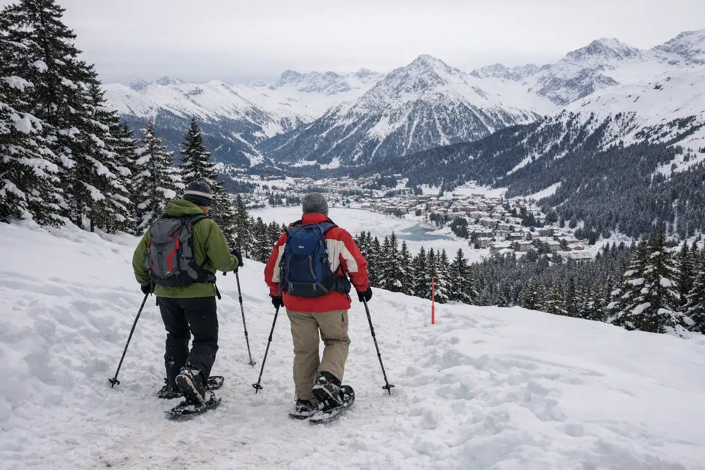 Skifahren in Arosa