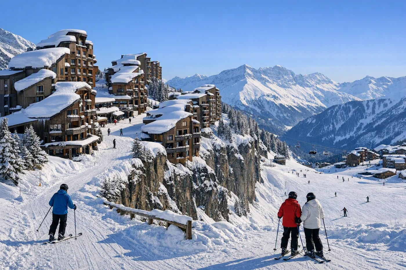 Skiurlaub in Avoriaz i Frankreich