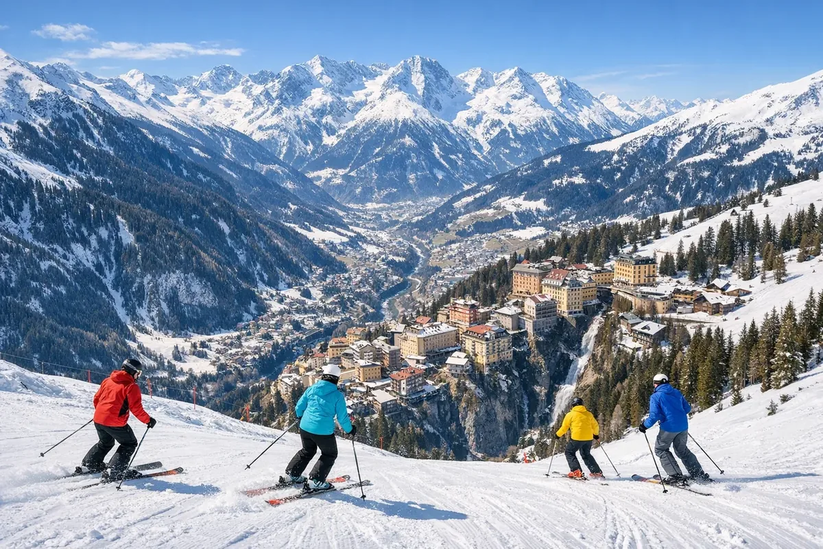 Skifahren in Bad Gastein