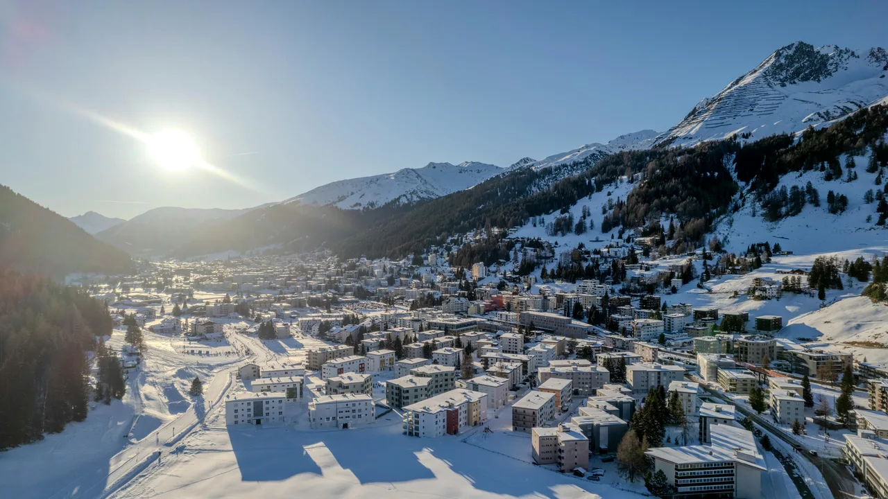 Skiurlaub in Davos i Schweiz