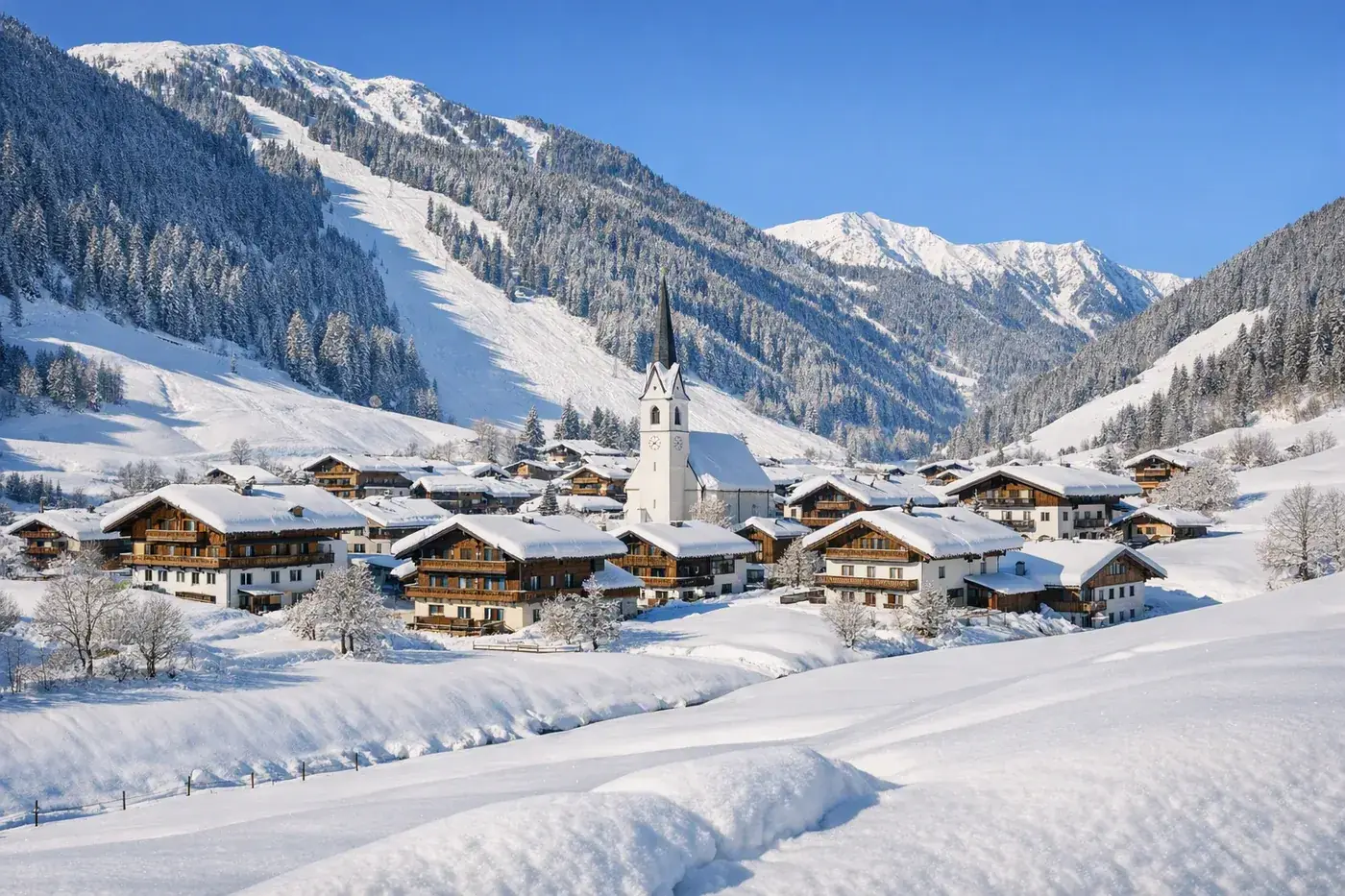 Skiurlaub in Dorfgastein i Österreich