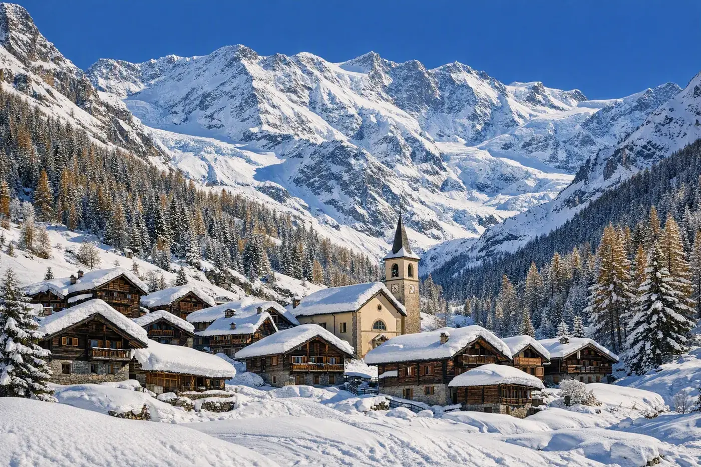 Skiurlaub in Gressoney-La-Trinité i Italien