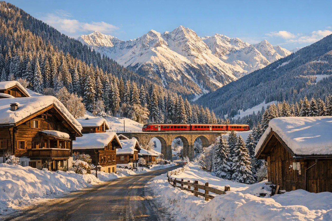 Skiurlaub in Klosters i Schweiz