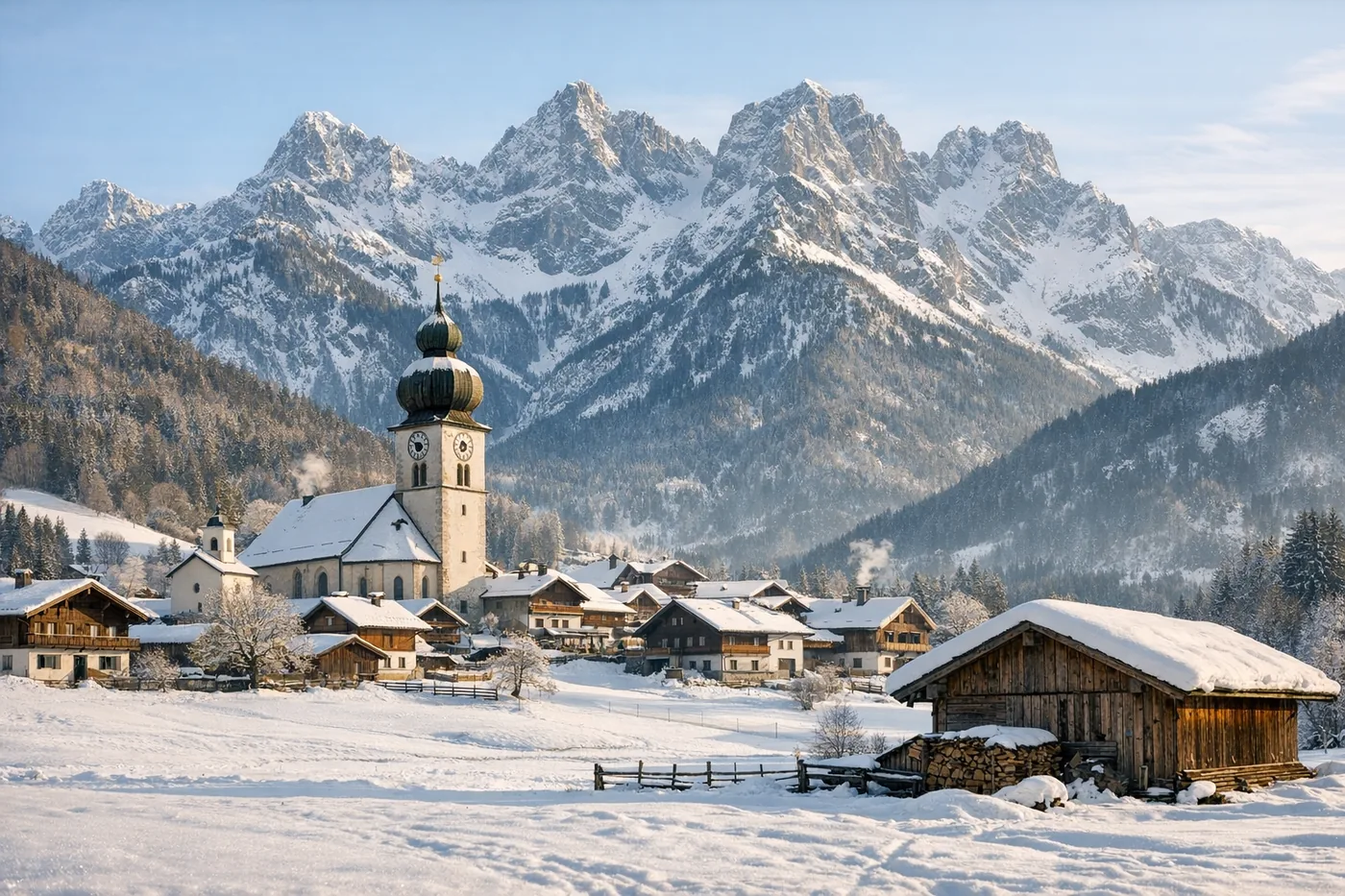 Skiurlaub in Lofer i Österreich
