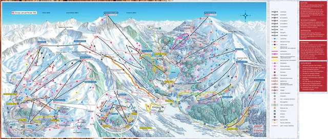 Pistenplan Arosa Lenzerheide
