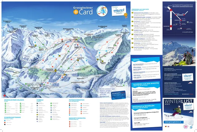 Pistenplan Heiligenblut