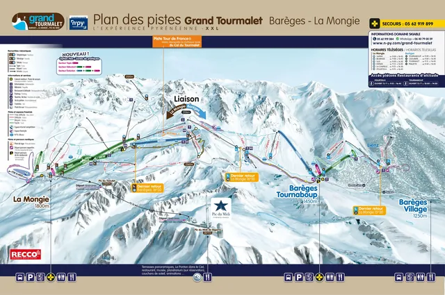 Pistenplan Valmorel