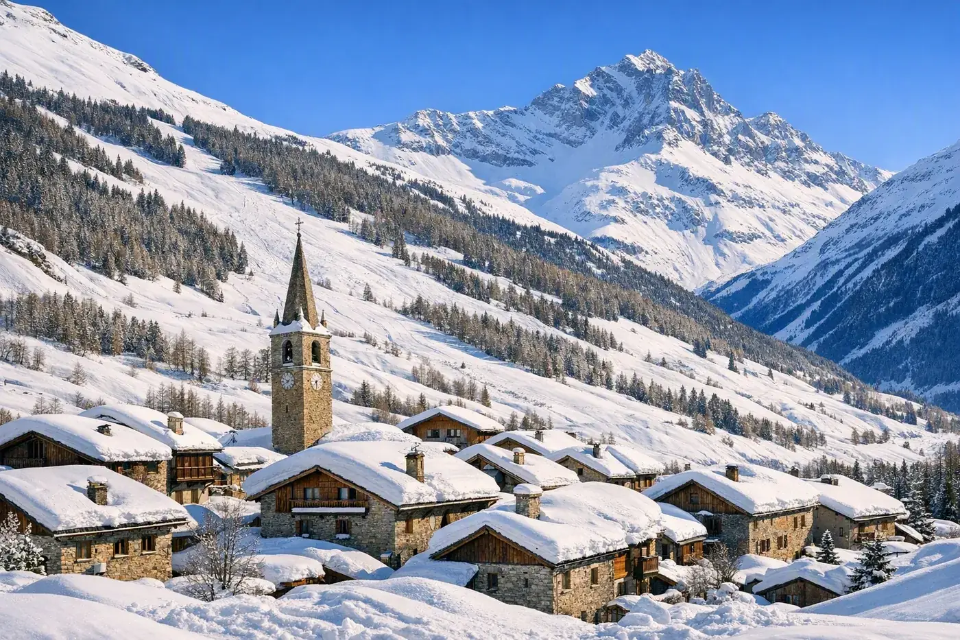 Skiurlaub in Val Cenis i Frankreich
