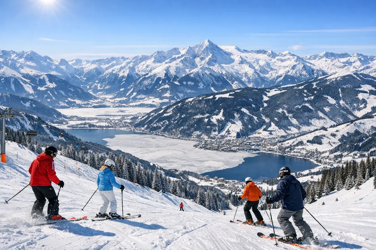 Skifahren in Zell am See